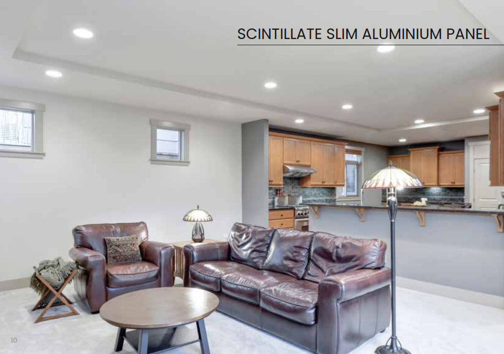SCINTILLATE SLIM ALUMINIUM PANEL