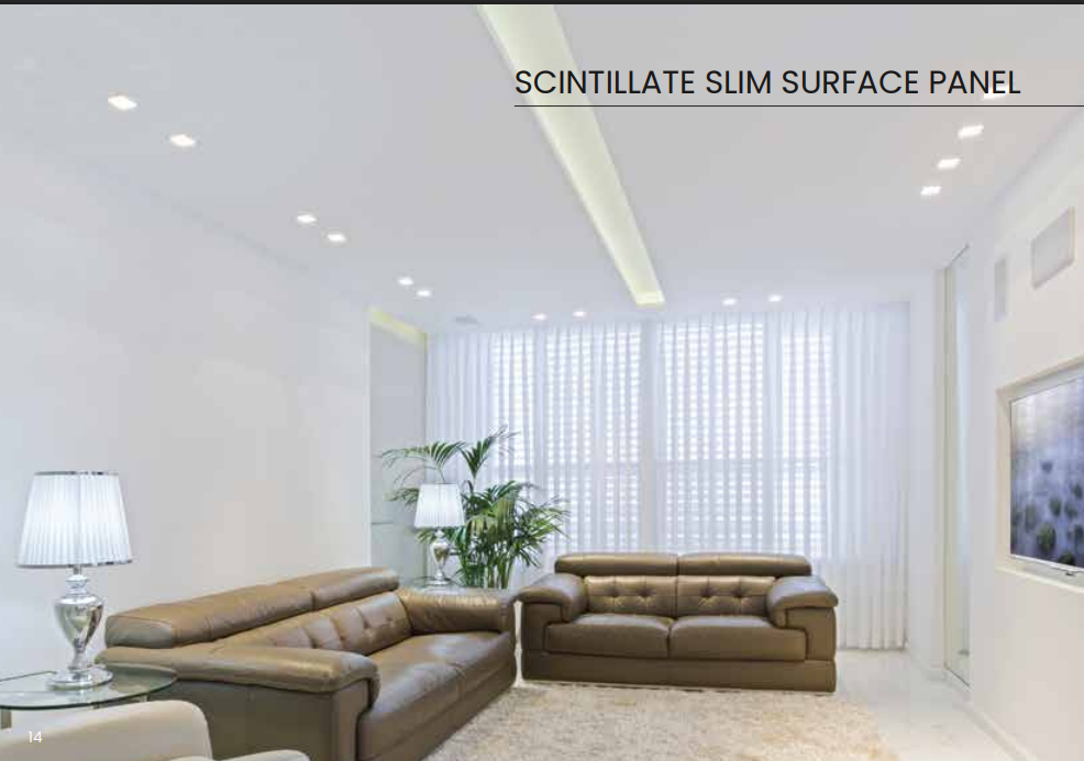 SCINTILLATE SLIM SURFACE PANEL